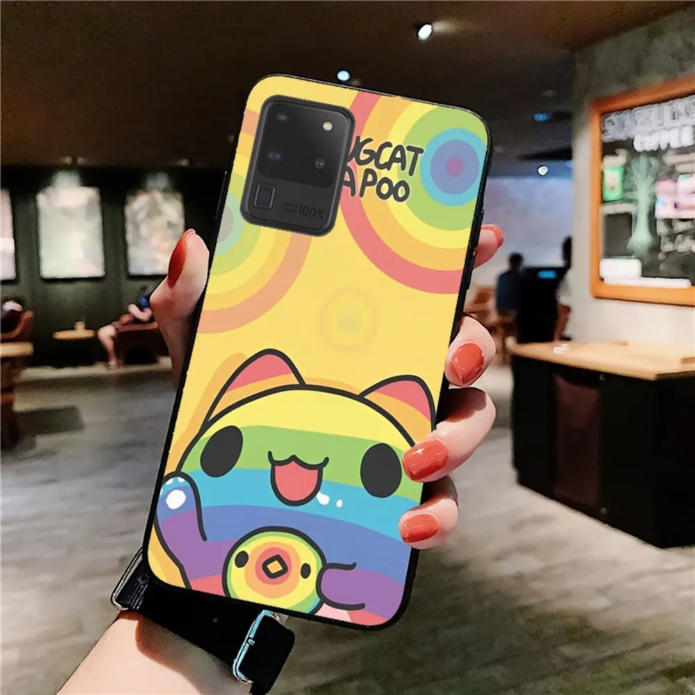 Bugcat Capoo Cartoon Phone Case For Samsung S 9 10 20 21 22 23 30 23plus lite Ultra FE S10lite Fundas