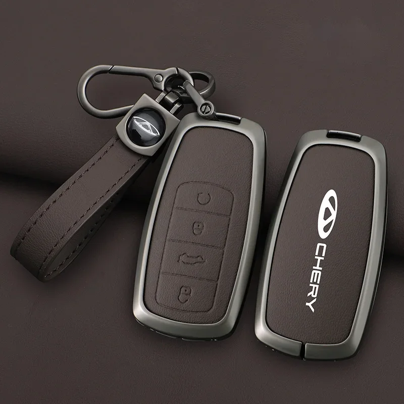 

Car Remote Key Case Fob Cover Bag For Chery Tiggo 8 Pro Tiggo 8plus New 5 Plus 7pro Max Omoda 5 C5 Modod Protector Accessories