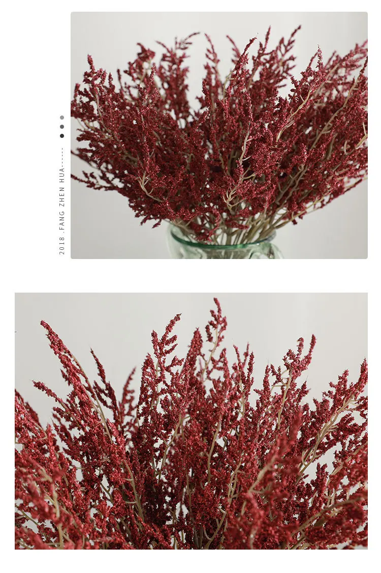 Künstlicher Baby-Atem, Gypsophila-Blumenstrauß, 7 Gabeln, Liebhaber, Gras, PE, Lavendel, Hochzeit, Party, DIY, Weihnachtskranz, Dekoration – Detail 15