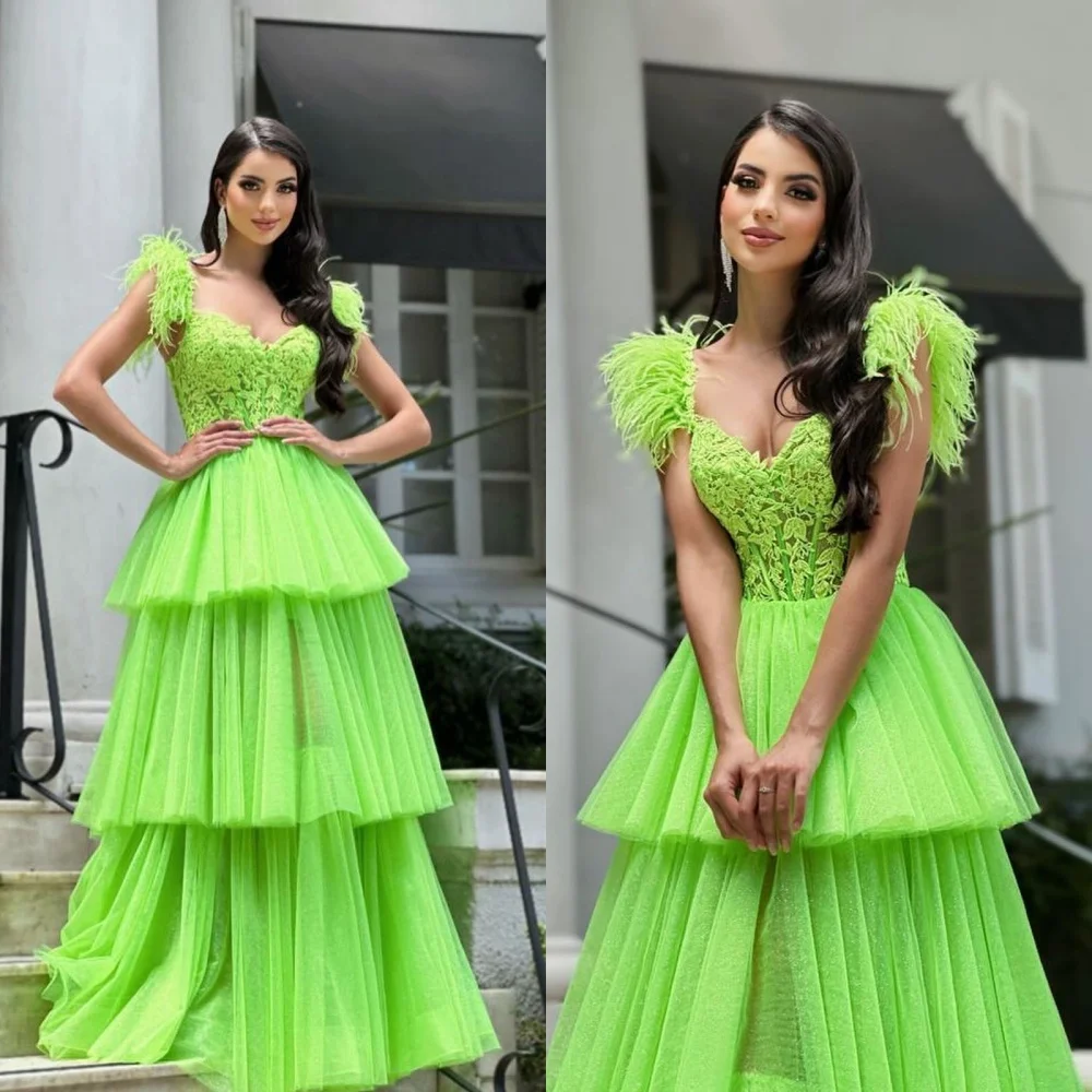 Mesprit gaun pesta gaya Sweetheart Ball gaun Prom panjang lantai gaun Tulle berlian imitasi disesuaikan