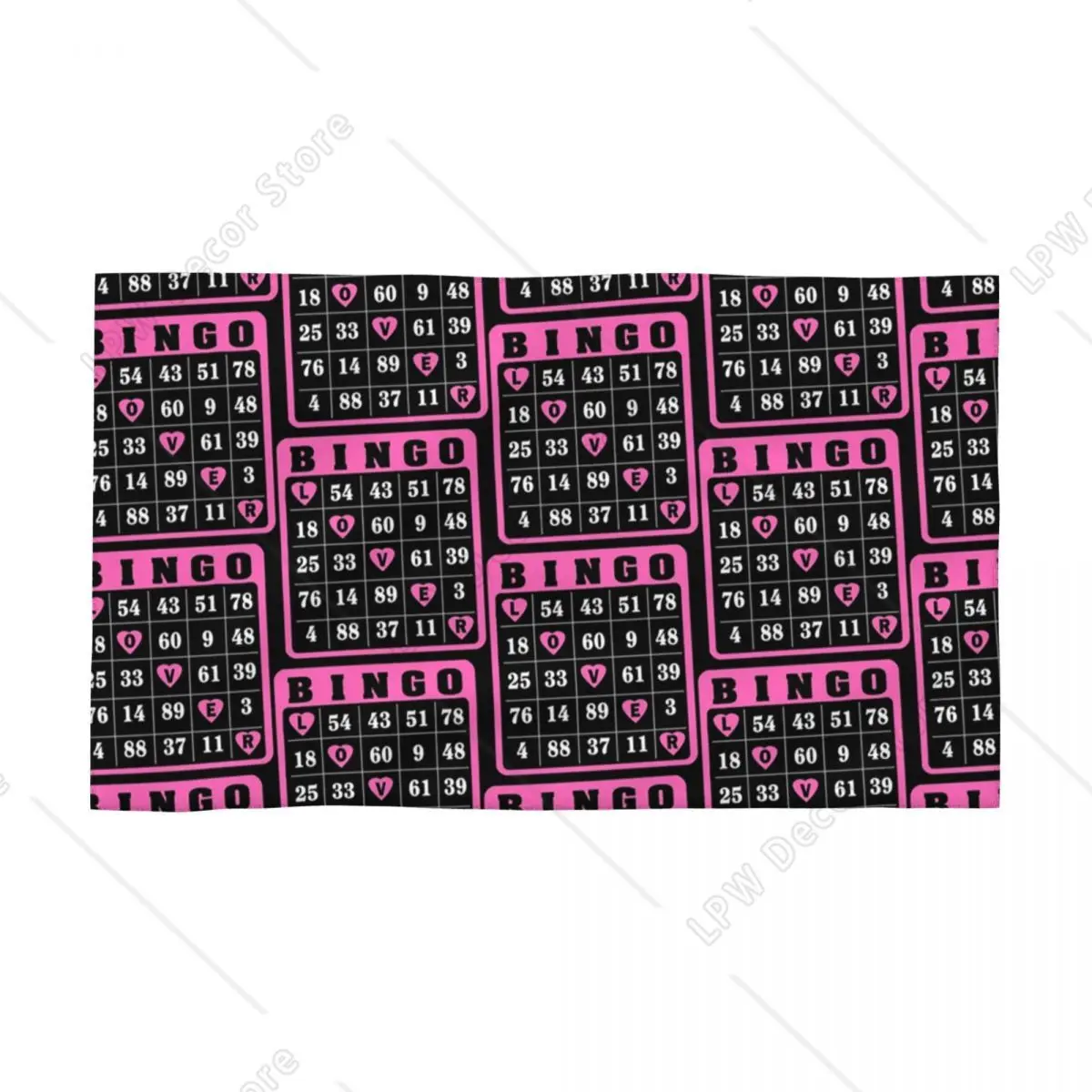 Bingo Lover Bingo Time Love Bingo Classic Pink Towel Cotton Bathroom Shower Sports Yoga Towels