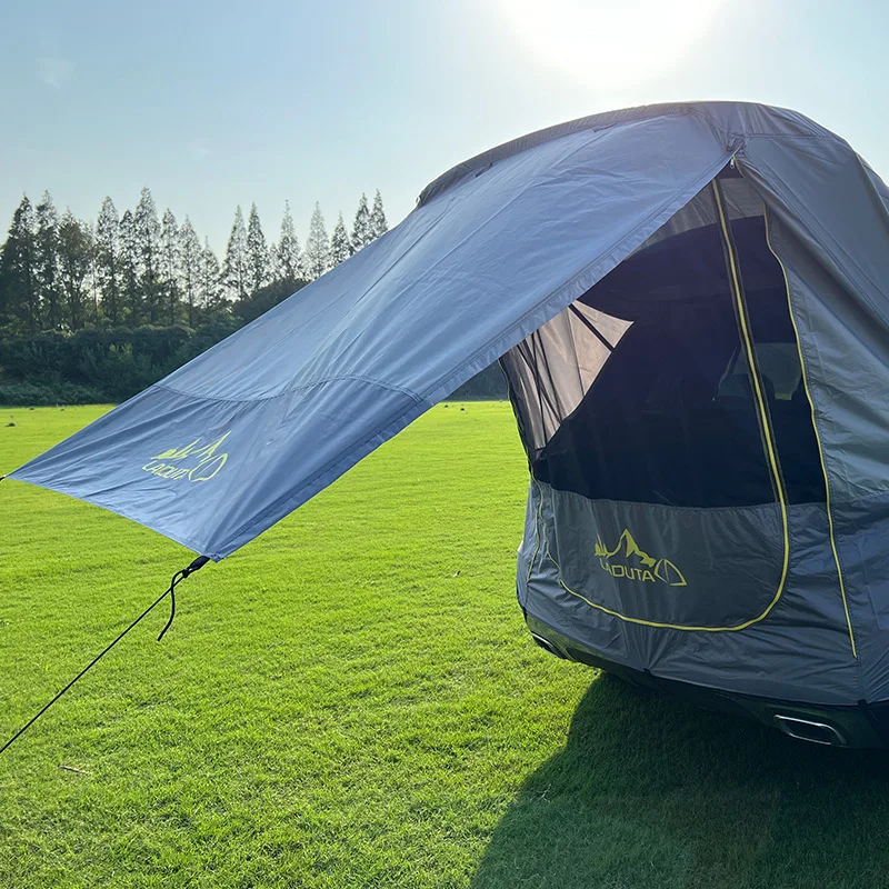 

Rear Extension Tent for Outdoor Self Drive Travel Barbecue Camping Car Travel Sunshade Rainproof Trunk Space Expanding Camping T