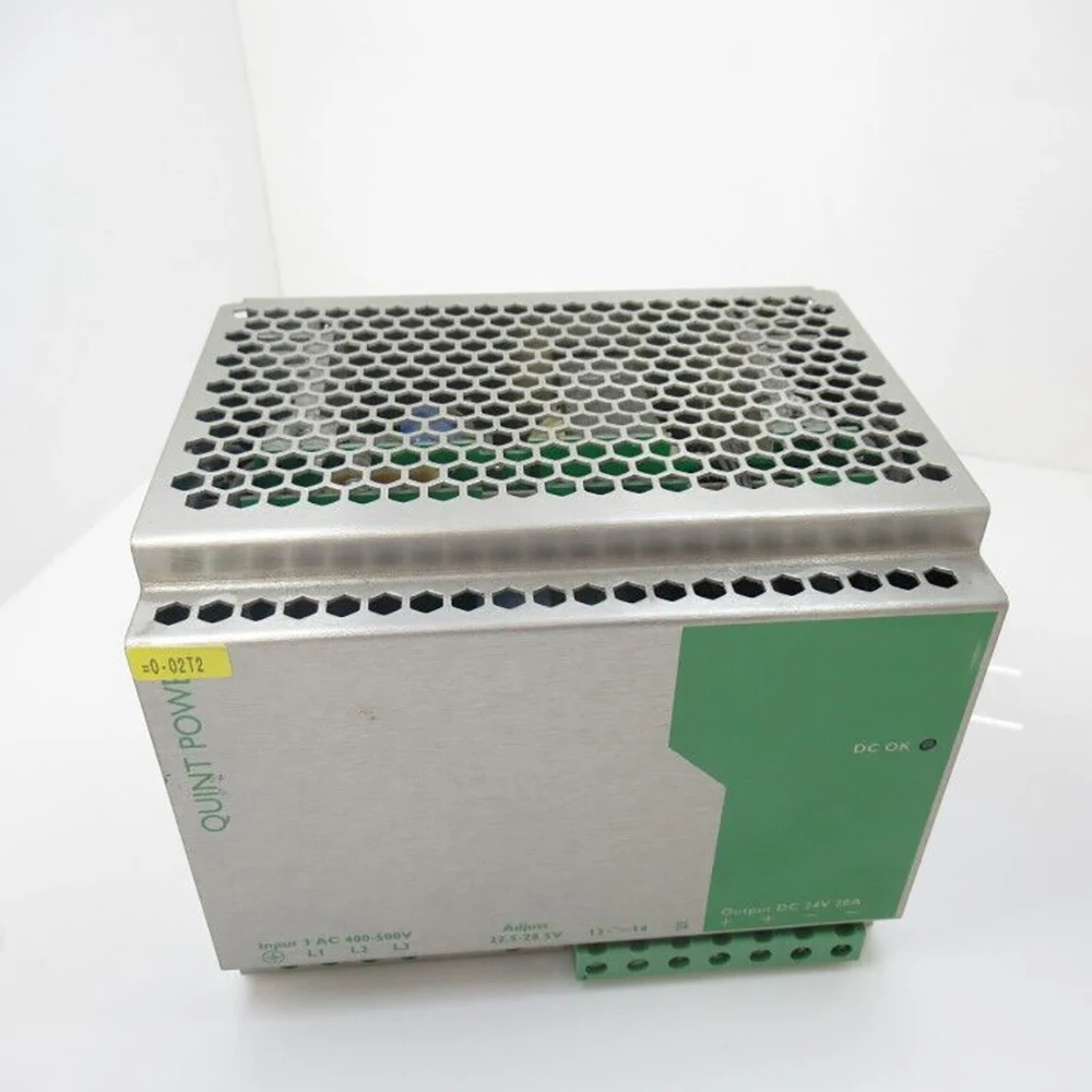 2938727 QUINT-PS-3X400-500AC/24DC/20 QUINT POWER 24VDC/20A Switching Power Supply ทํางานได้ดีคุณภาพสูง Fast Ship