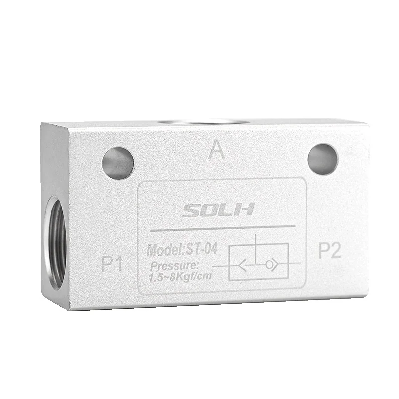 

Pneumatic shuttle ST-01/02/03/04ST Shuttle series gas flow control