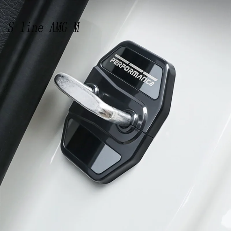 Car Door Lock Cover For BMW 5 7 Series G05 G06 G30 F48 X5 F15 X6 F16 G01 G02 G07 F39 G11 G12 Protective Shall Cases Accessories