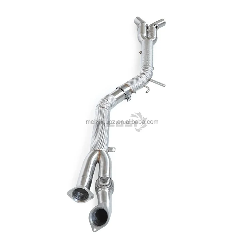 System Middle Tube Resonator M2/M2C G87 3.0T 2021-2023equipped with OPF/GPF Stainless Steel Exhaust Pipe Muffler