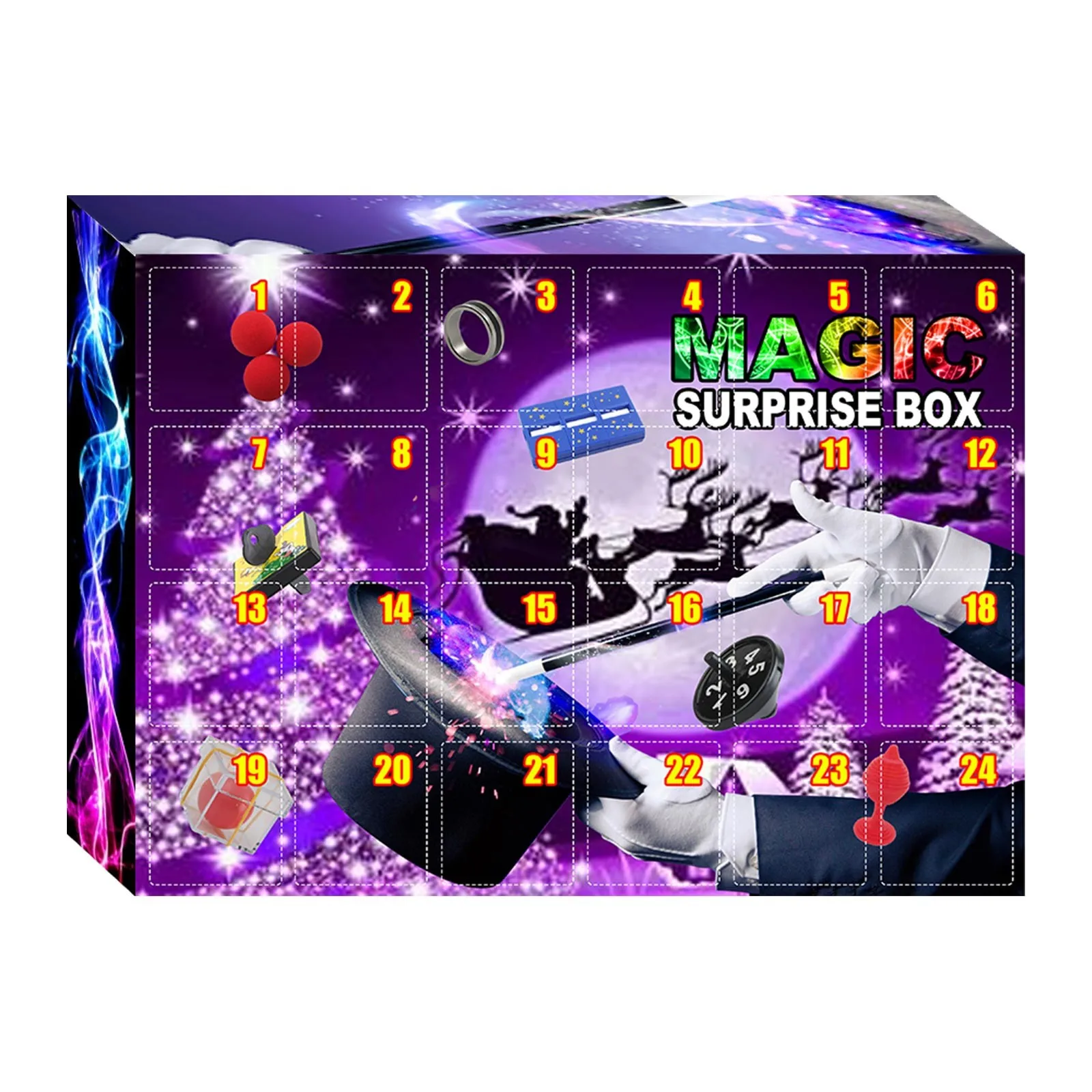 

Christmas Hand-Torn Calendar Gift Box Surprise Calendar Creative Christmas Toys