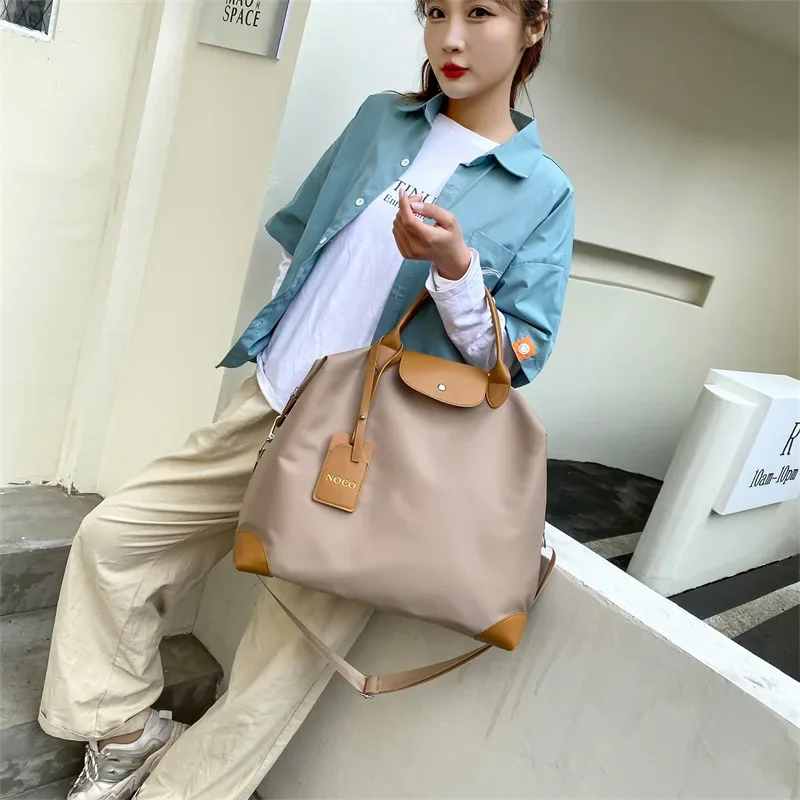 Travel Bags for Women, Vacation Fashion Simple Portable Bag,  Airplane Hand Luggage Bag,  Anti-water Oxford Fabric Fitness Bag