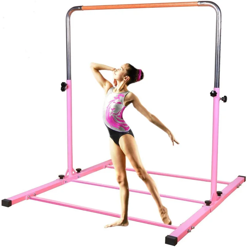 

Adjustable Horizontal Kip Kids Gymnastics Training Bar