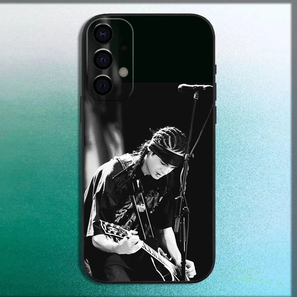 Guitarist T-Tom Kaulitz Phone Case For Samsung Galaxy A13,A21s,A22,A31,A32,A52,A53,A71,A80,A91 Soft Black Cover