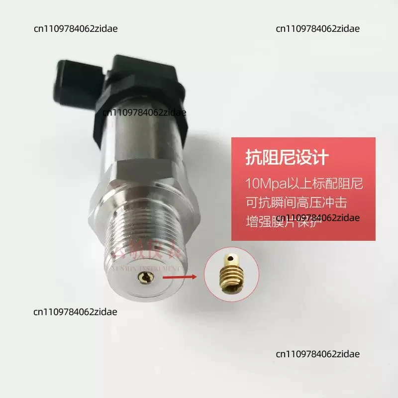 For  Pressure Transmitter Sensor 4-20mA for Crane Port Machinery Hydraulic System Industrial High Precision Pressure Transducer