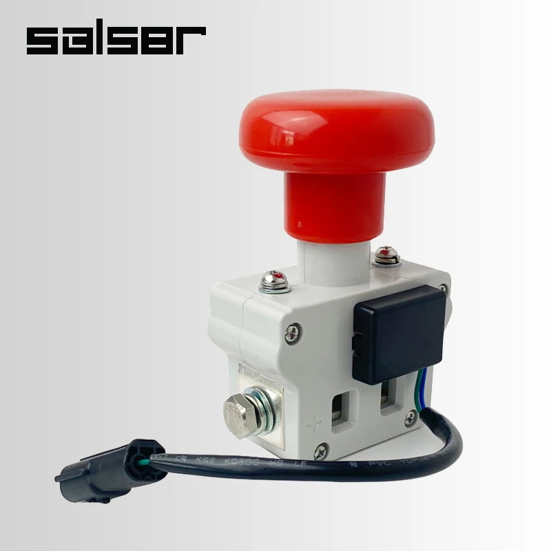 ZJK300A elettrico Pallet impilabile carrello elevatore alimentazione cc arresto di emergenza interruttore a pulsante a fungo