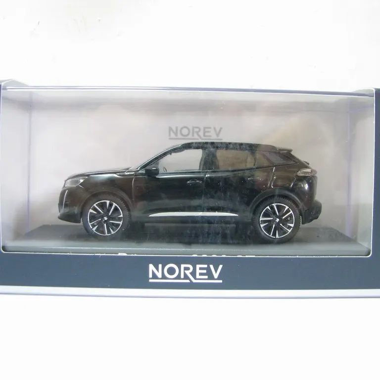 

Diecast NOREV 1:43 Scale PEUGEOT 2008 GT Black Alloy Car Model
