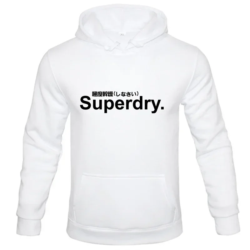 spring autumn superdry printed Men women Hoodies Fleece Warm Mens Sweatshirt Fashion Men Fleece Warm Sweatshirt