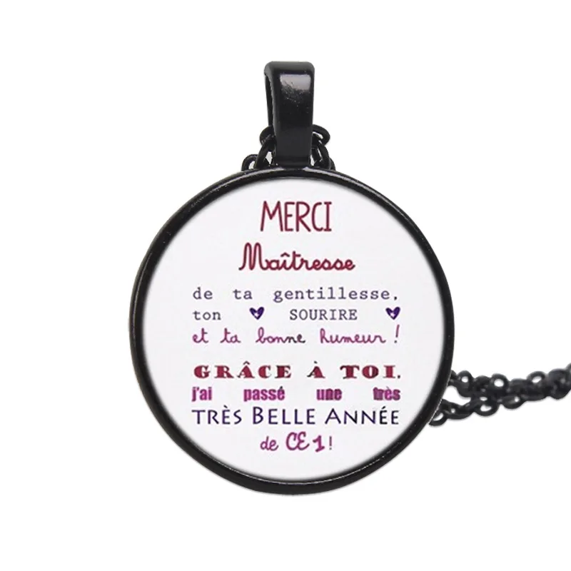 Teacher's Day Gift Necklace Fashion The Best Gift for Students To Give To Teachers