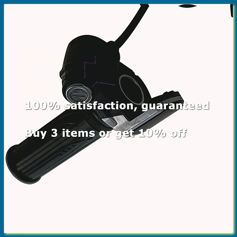 ●Electric Scooter Accessories Motor Brushed Controller & Throttle Twist Grip 48V 1000W for Electric Scooter Bicycle Bike-ABFB