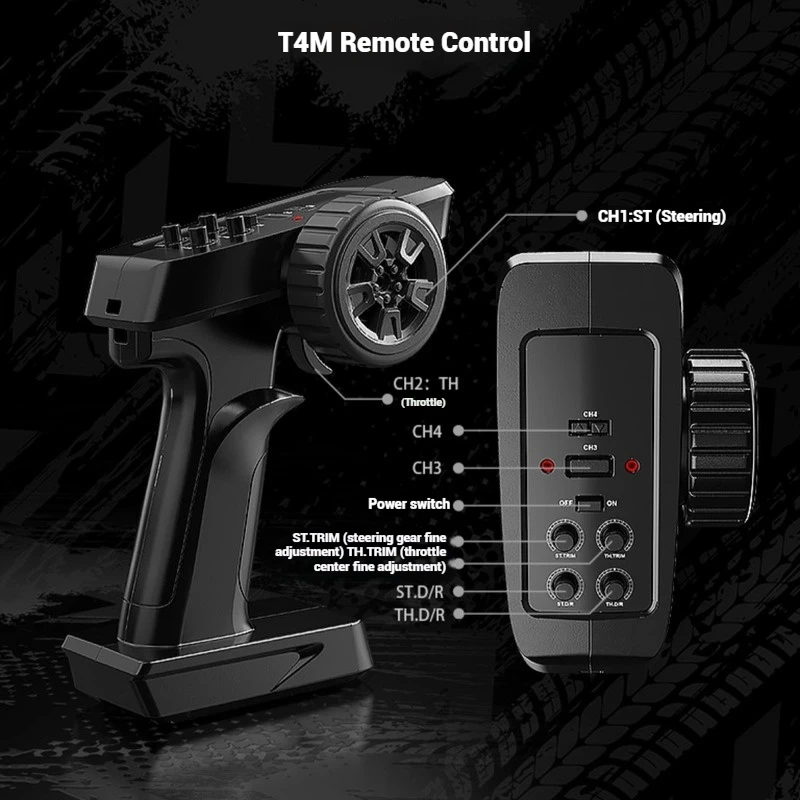 Nieuwe Verkoop Goed Mei Jia Xin Borstelloze H12p Legering Grootschalige Afstandsbediening Elektrische Vierwielaandrijving Off-Road Klimmen auto Speelgoed