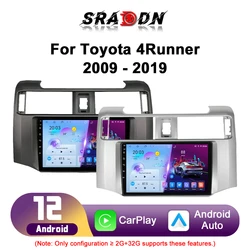 トヨタ 4Runner 2009 2010 2011 2012 2013 2014 2015 2016 2017 2018 2019 4Runner Android カーラジオ 自動車マルチメディアプレーヤー GPS ナビゲーション Carplay タッチスクリーン オートステレオ