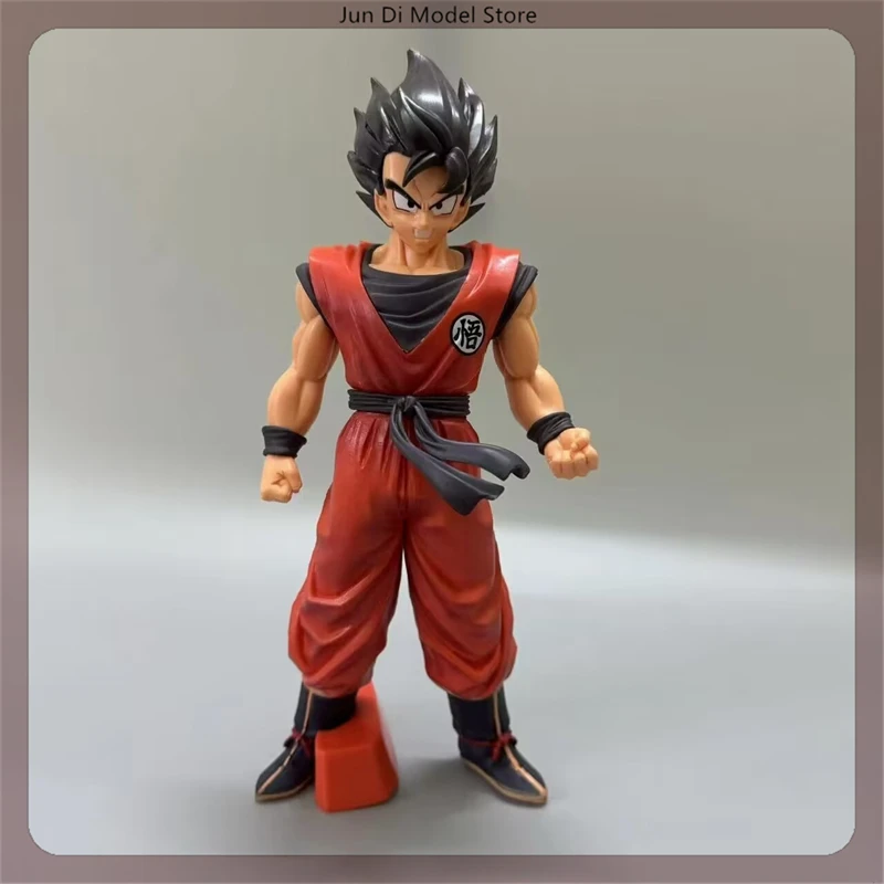

24cm Dragon Ball Goku Kaiouken Standing Position Anime Figure Model Statue Boys Collection Desktop Decoration Ornament Toys Gift