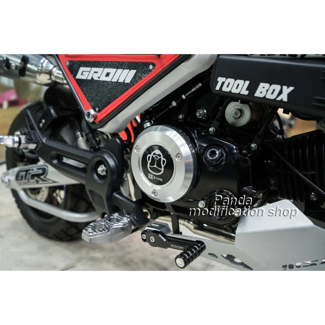 Akcesoria do HONDA monkey125 GROM MSX125 Osłona silnika Osłona silnika ze stopu aluminium (5 biegów)