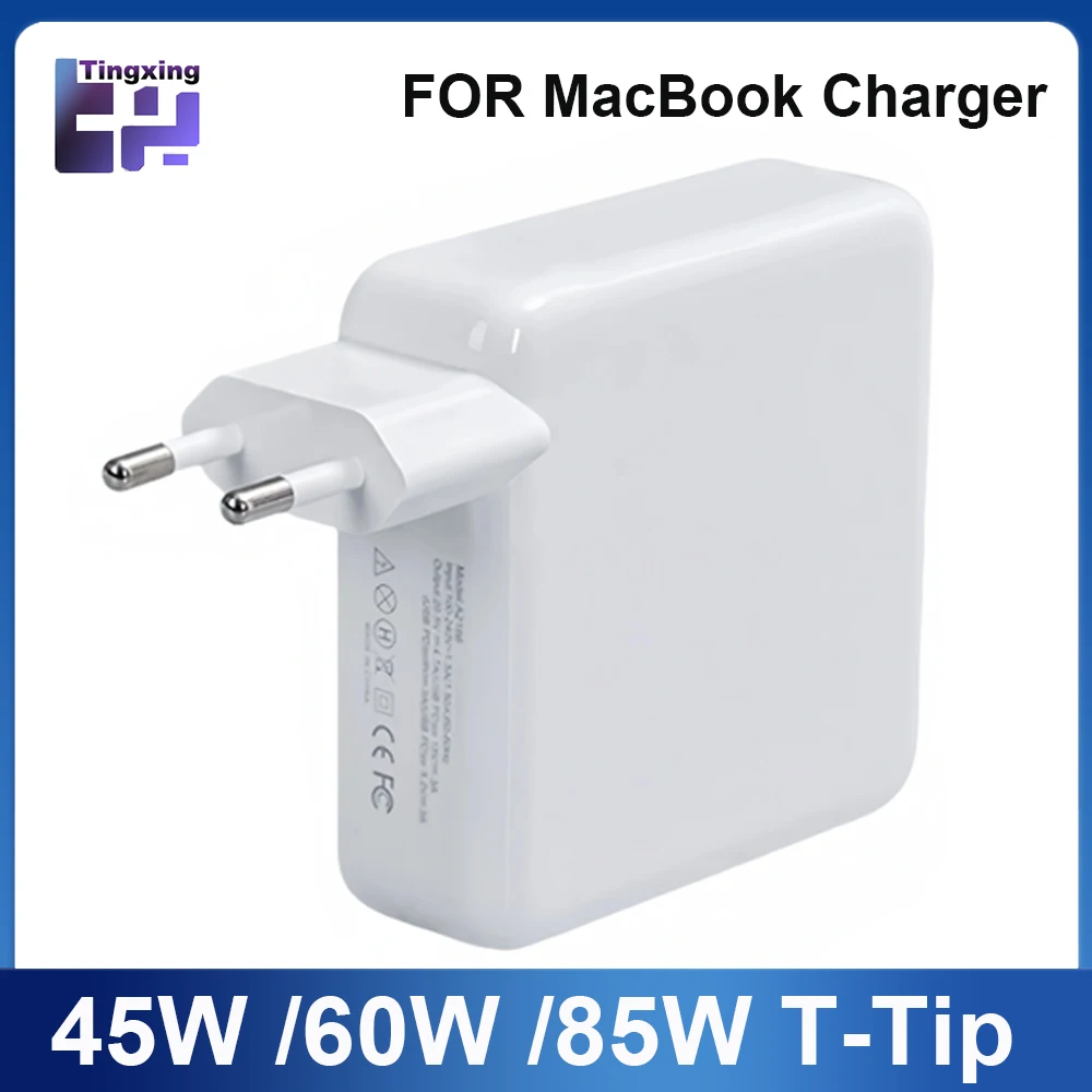 

Адаптер питания Magsafe 2 T 85 Вт 60 Вт, совместимый с зарядным устройством для MacBook Air/Pro Mag 2 T, магнитное зарядное устройство для адаптера питания