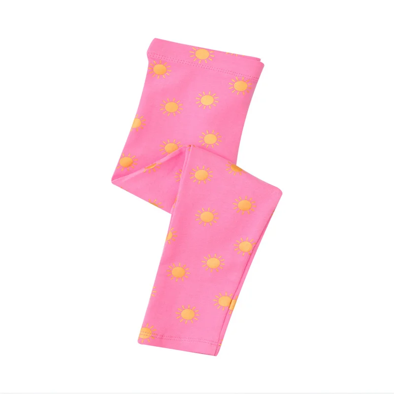 Jumping Meters Girls Pencil Pants Fashion Children\'s Leggings Floral Full Length Baby Trousers Skinny Pants Costume Children