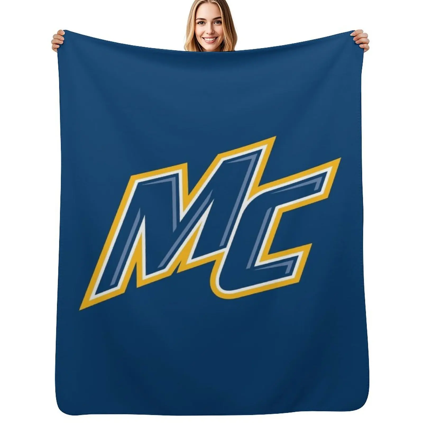 

Merrimack Warriors Throw Blanket blankets and throws Blankets Sofas Of Decoration Personalized Gift bed plaid Blankets
