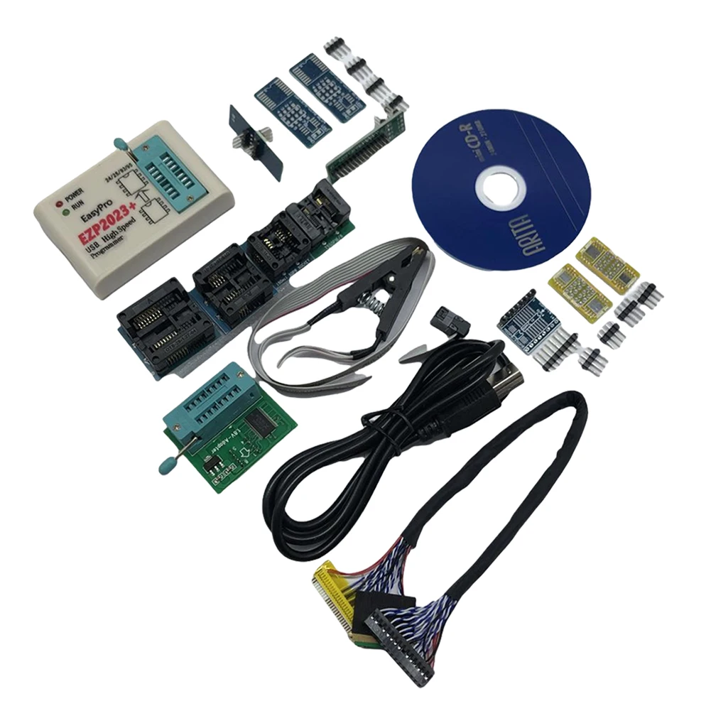 مبرمج USB عالي السرعة ، يدعم 24 93 EEPROM 25 فلاش ، USB 25 ، 12 ميغابايت في الثانية ، 25T80 ، حرق نسخة دون اتصال ، رقاقة السير ، EZP2023