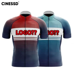 2024 New Customize Team Cycling Clothing MTB Maillot Ropa Ciclismo Bicycle Wear Set Gel Jersey Laser Cut Uniform Tricuta Clothes