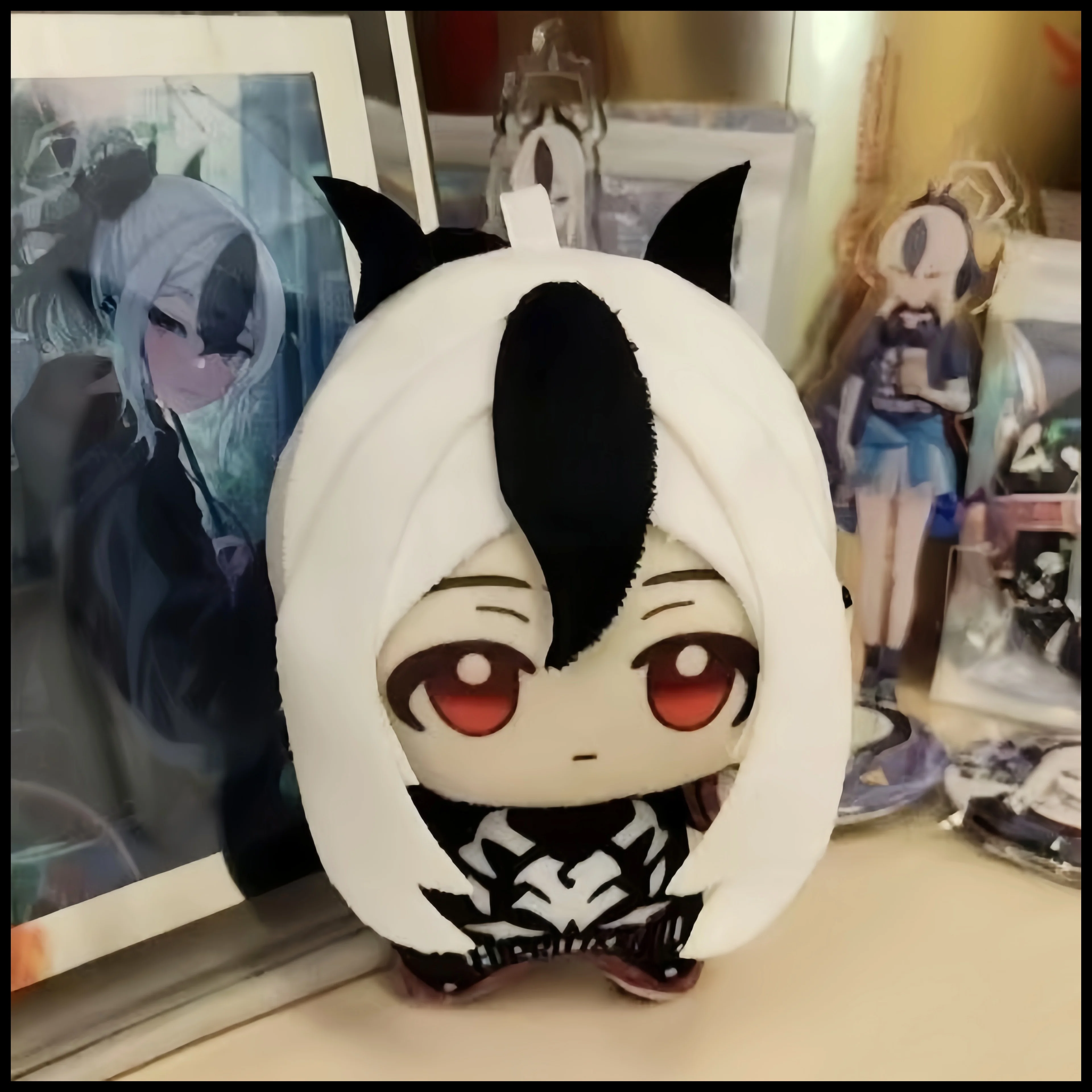 

In Stock Banpresto Blue Archive Mascot Plush Seminar Plush Pendant Hayase Yuuka Ushio Noa Tsukatsuki Rio Kawaii Doll Toys Gifts