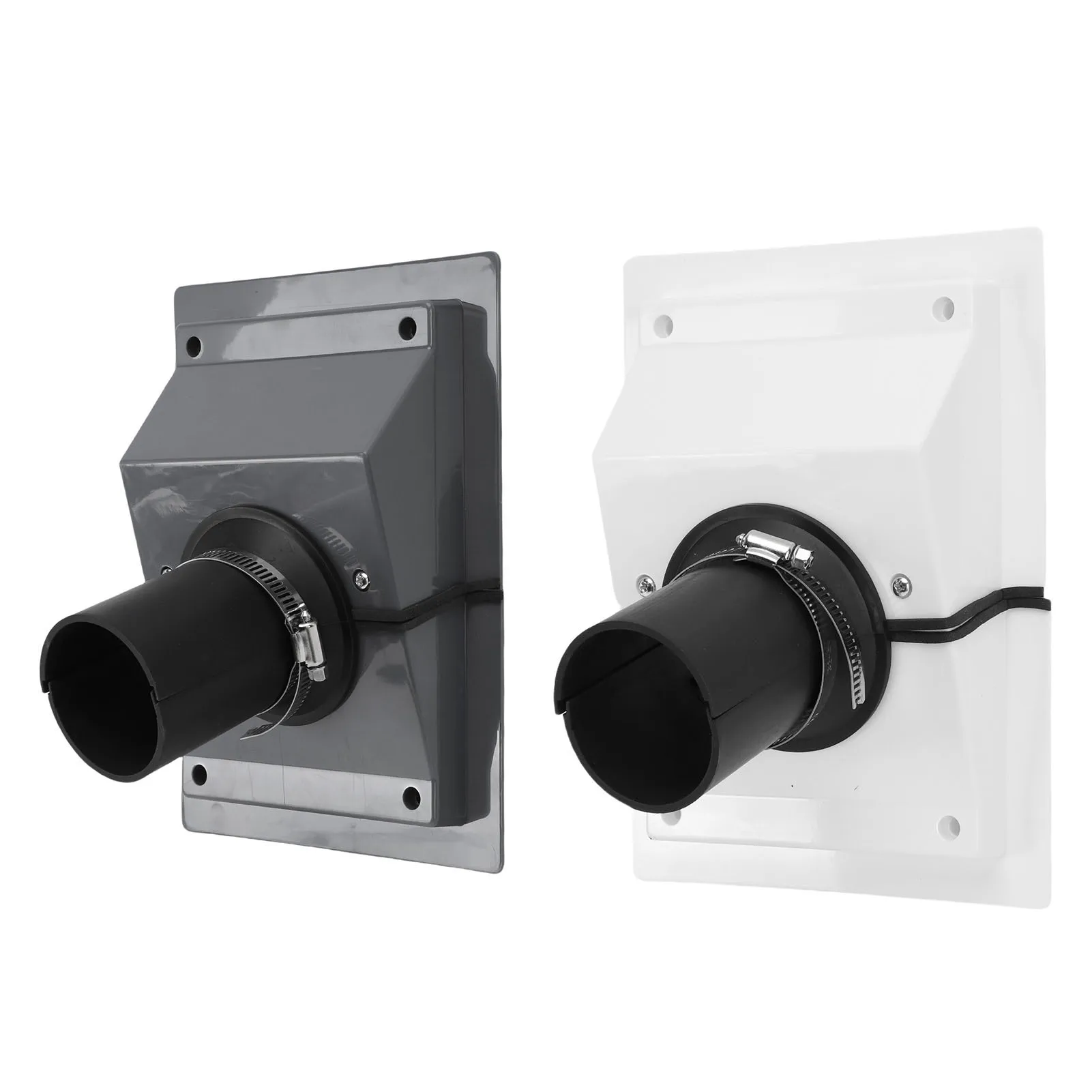 HVAC Wall Penetration Line Set Cover Kit Split AC Line Set Wall Cover with Soft Gasket for Indoor Outdoor Air Conditioner