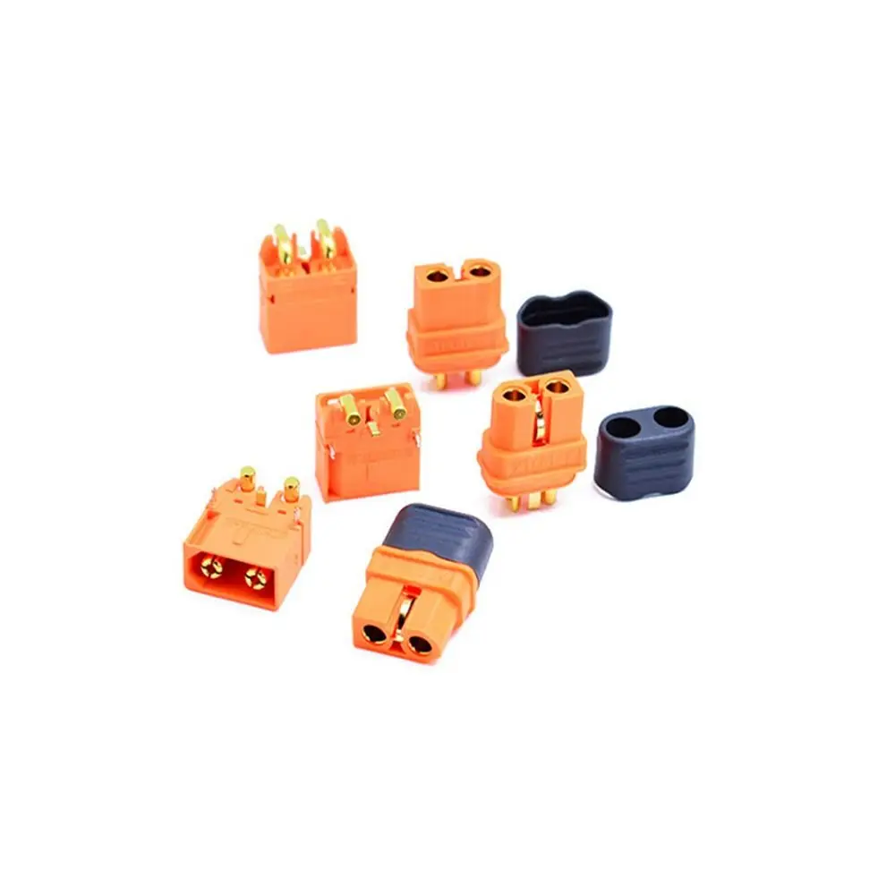 مع إشارة دبوس XT60I-F XT60I-PW 2 + 1 التوصيل النحاس الملحقات XT60I-PW ذكر XT60-I موصل نموذج أجزاء #3