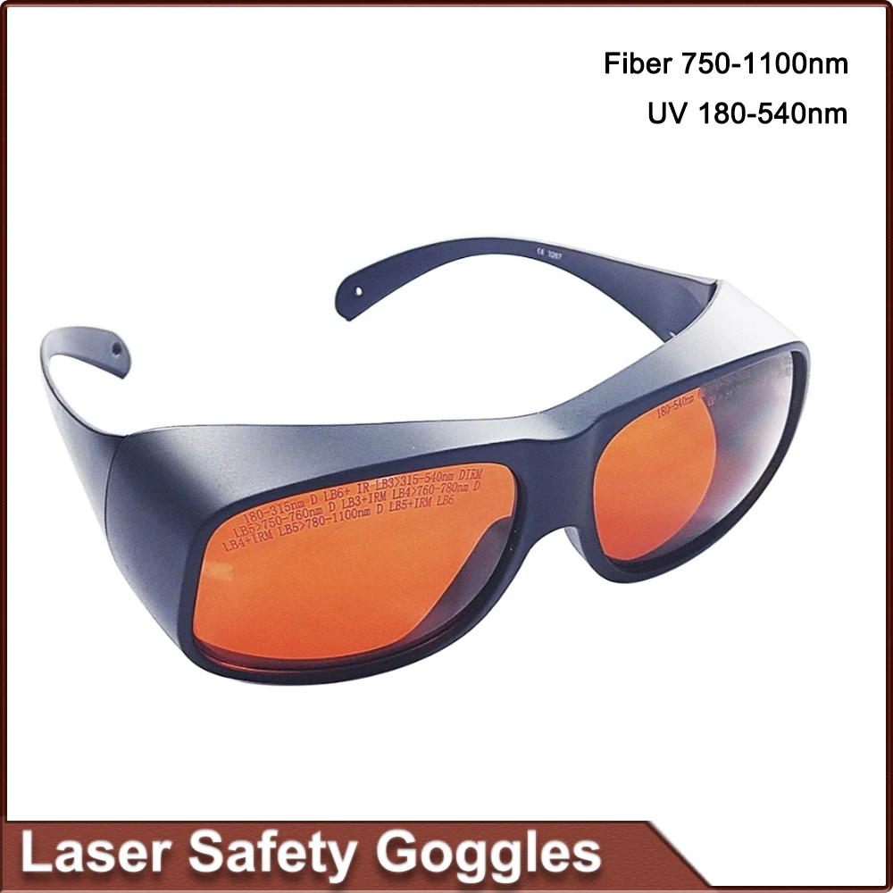 DIGRAY 355 & 532nm & 1064nm Laser Goggles Protective Glasses Shield Protection for Fiber & UV & Green Laser Safety Goggles.