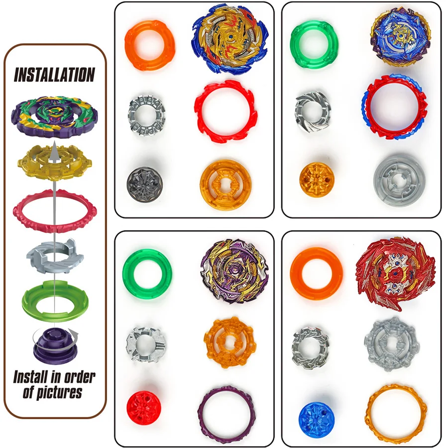 مجموعة ألعاب الدوران السحرية من أعلى الخط، مناسبة كهدية عيد ميلاد للأولاد والشباب #5