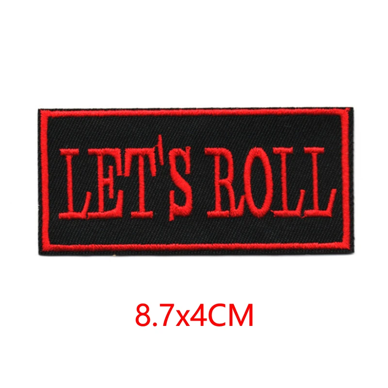 Buchstaben-Aufnäher zum Aufbügeln, weiß, für Kleidung, bestickt, thermokleben, Letras Parche Bordado Para Ropa, Rot, Schwarz, zum Nähen, Designer-DIY – Detail 8