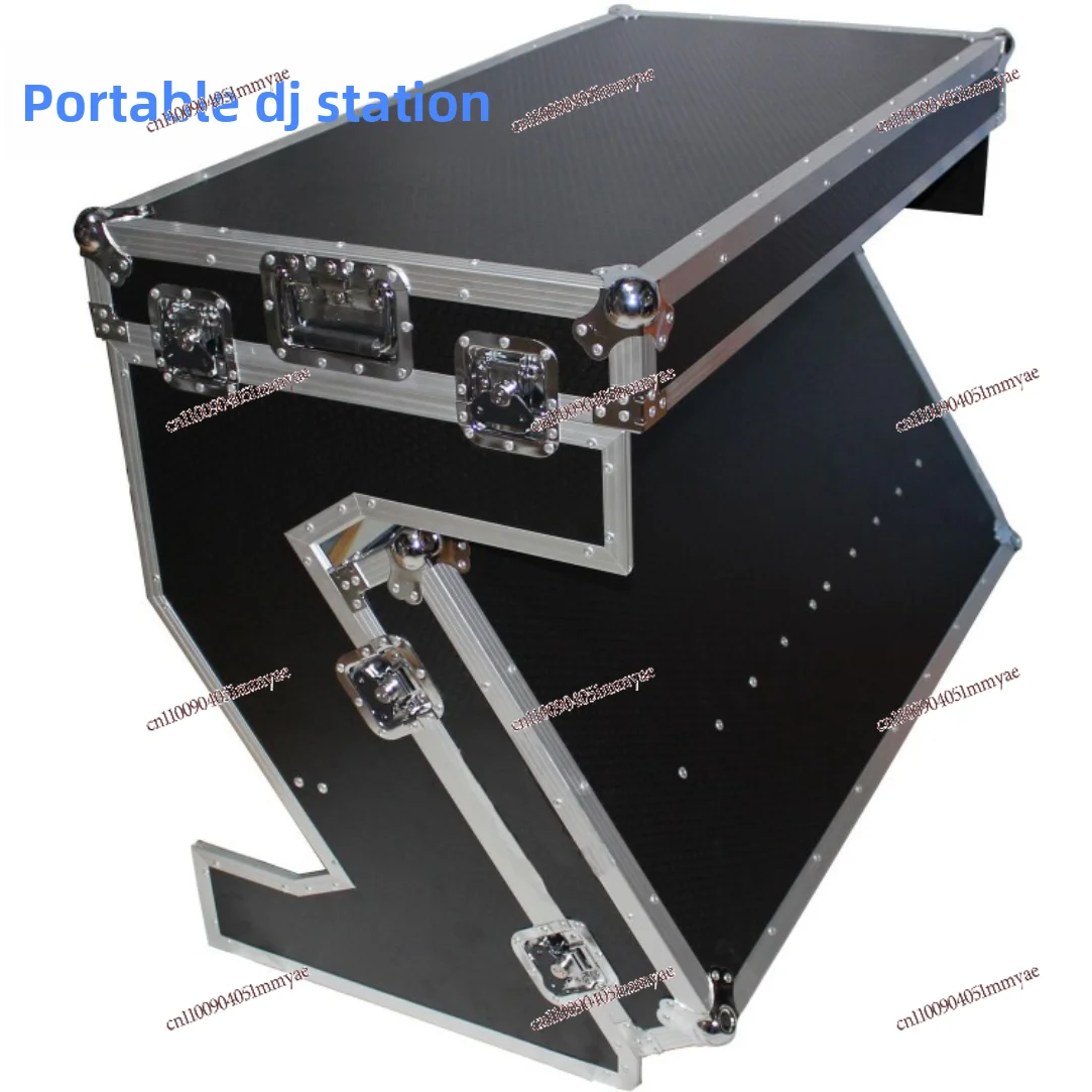 

Custom Portable DJ Player Stand Table Air Case Bar Mixer Table