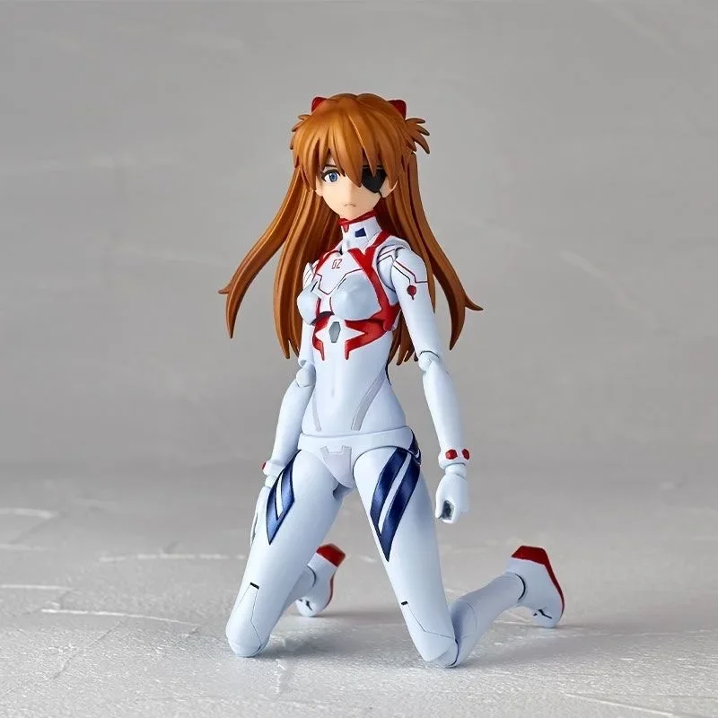 Ko Kaiyodo Evangelion Anime Figure Asuka Langley Soryu Action Figure Children Toys EVA 3.0+1.01 Room Decoration Birthday Gift