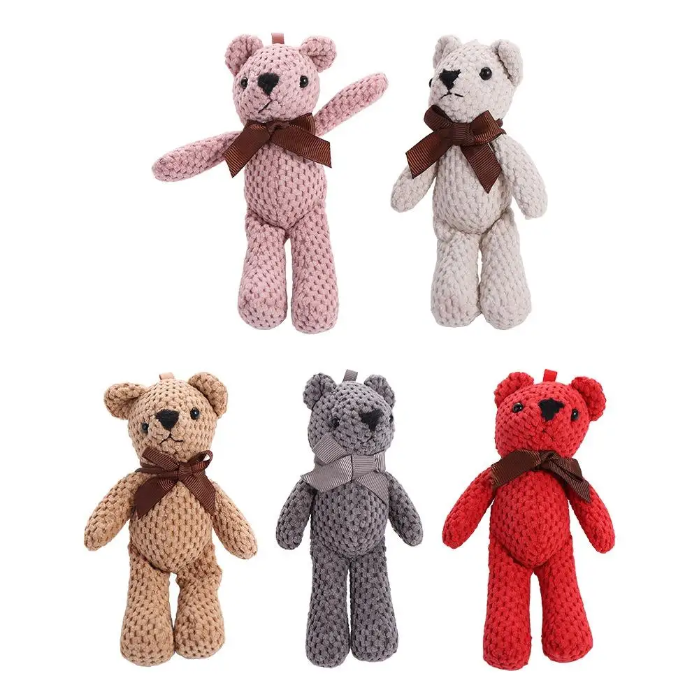 15 cm Chiave carina Ciondolo Decorazioni giocattolo Decorazioni per feste di nozze Orso Peluche Peluche Orso Peluche Animali di peluche