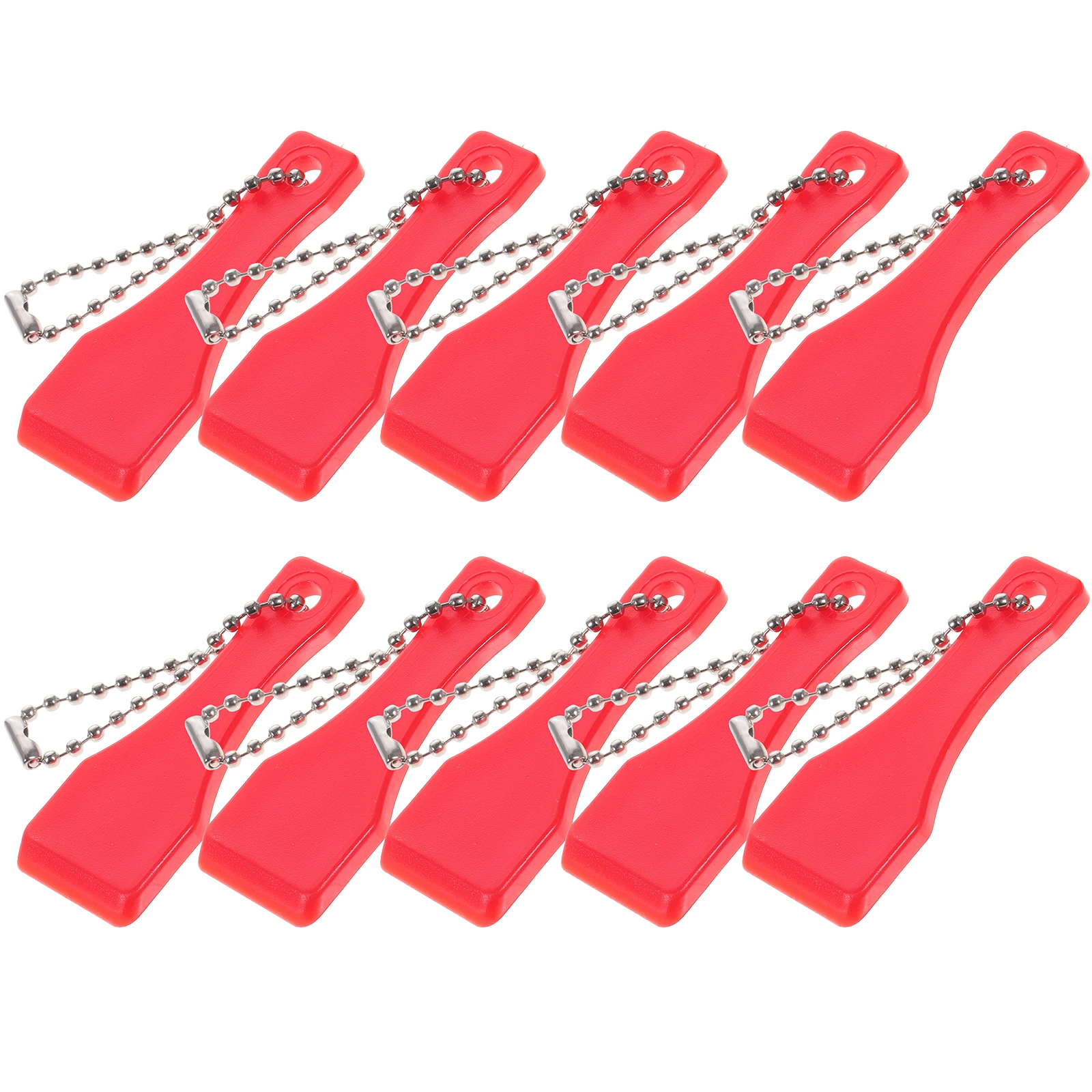 Lottery Ticket Scratcher Plastic Compact Lightweight Durable Premium Material Multipurpose Key Ring Storage Craft Decoration