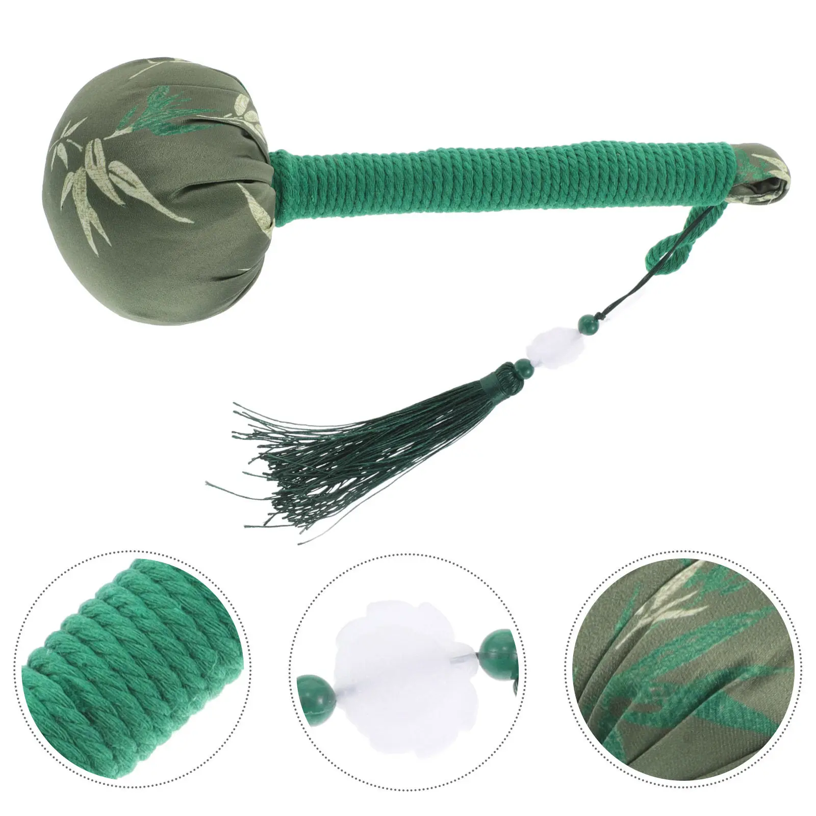 

Handheld Wormwood Massage Hammer Manual Body Massager Tool Herbal Filling Full Body Health -Resistant Back Waist Pain