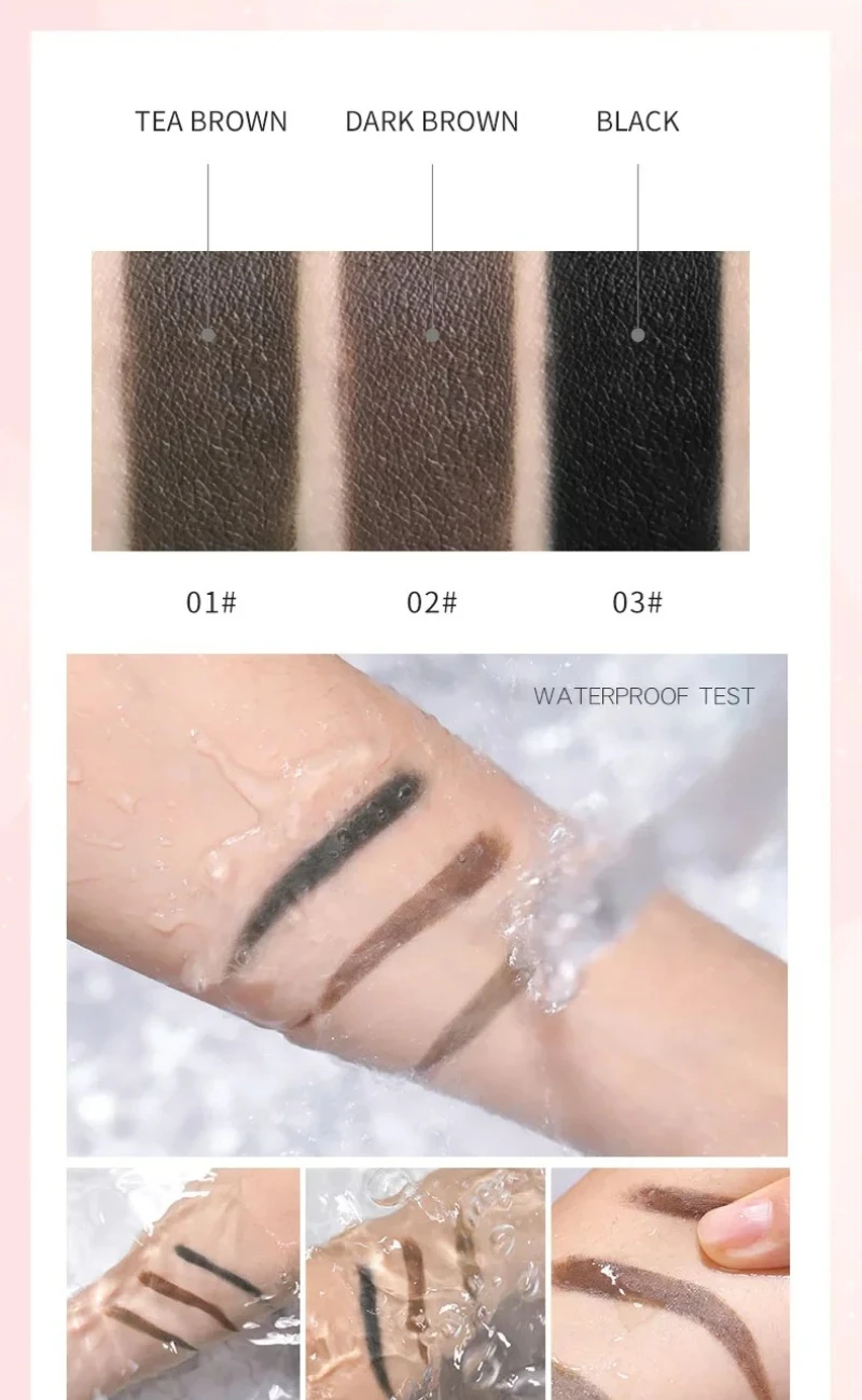 Tweekleurige Wenkbrauw Verven Styling Gel Wenkbrauw Crème Styling Wenkbrauw Gel Zeep Wax Transparante Wenkbrauw Crème Blijvende Tint Enhancer