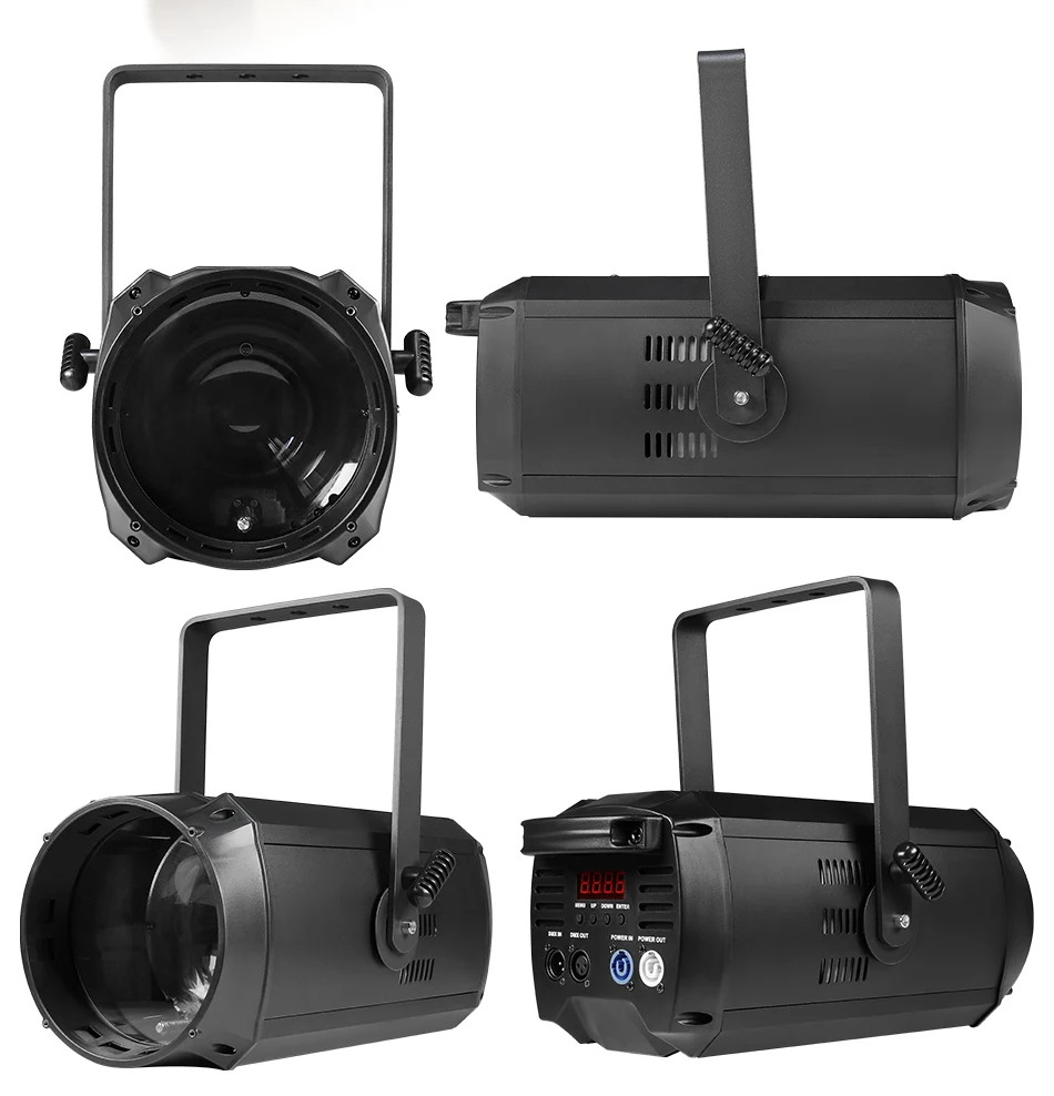 DMX 300W 2in1 Kalt+Warm /RGBW LED Zoom COB Beleuchtung für Party Nachtclub Kirche Hochzeit Lichteffekte – Detail 7