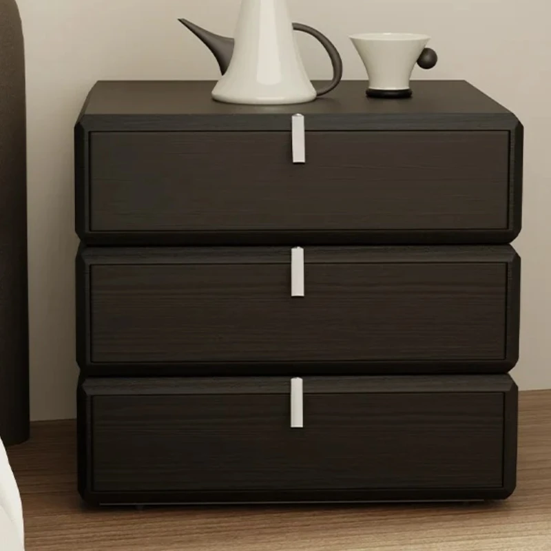 

Bedside Table Hidden Drawer Interior Furniture Fashionable Night Stand Bedroom Stuff Sideboards Side Bedroom Muebles