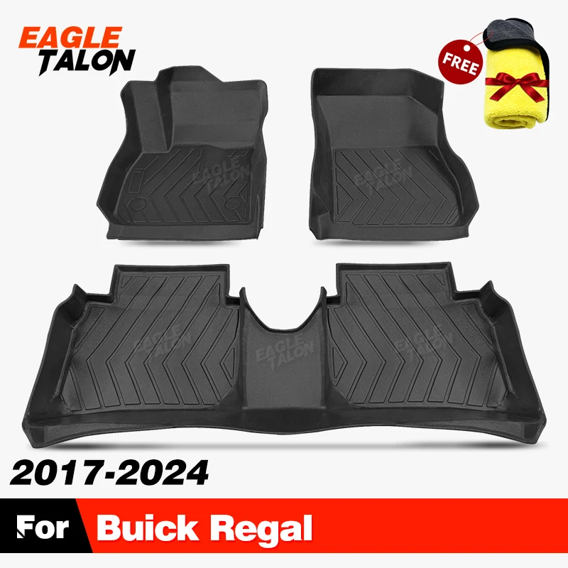 

Всепогодный напольный коврик из ТПЭ для Buick Regal 2017-2024 2023 2022 2021 2019 2018, ковровый чехол, аксессуары для защиты салона автомобиля