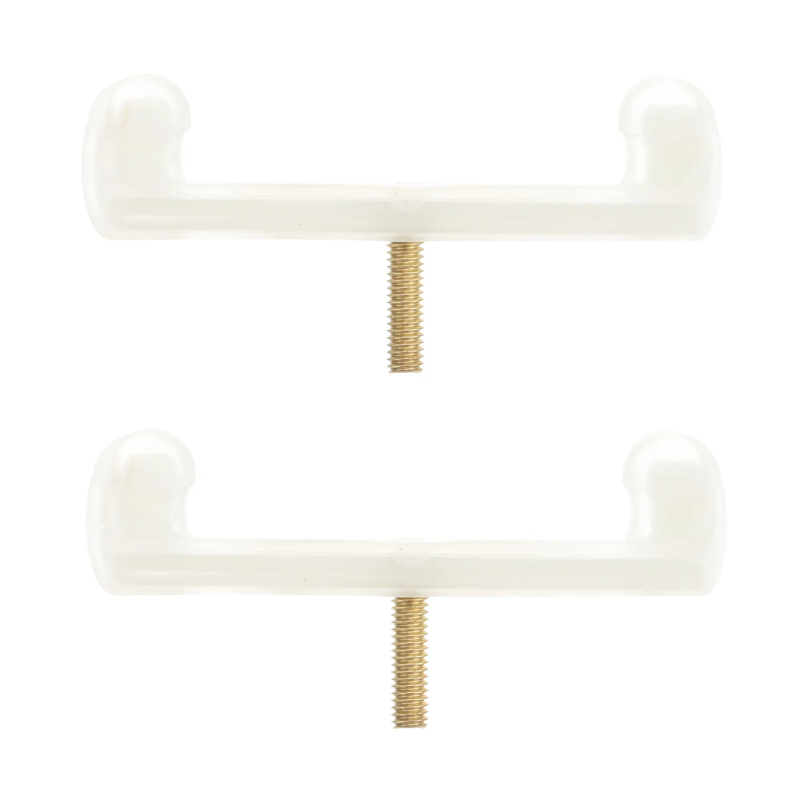 2 Pcs Mini Shoulder Pad Replacement Claw Violin Fine Tuners Emulsion Support for