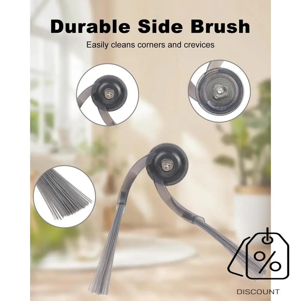 ABKR-Zubehörset für Roborock Saros 10R Roboterstaubsauger, Hauptseitenbürste, Hepa-Filter, Mopptuch, Staubbeutel