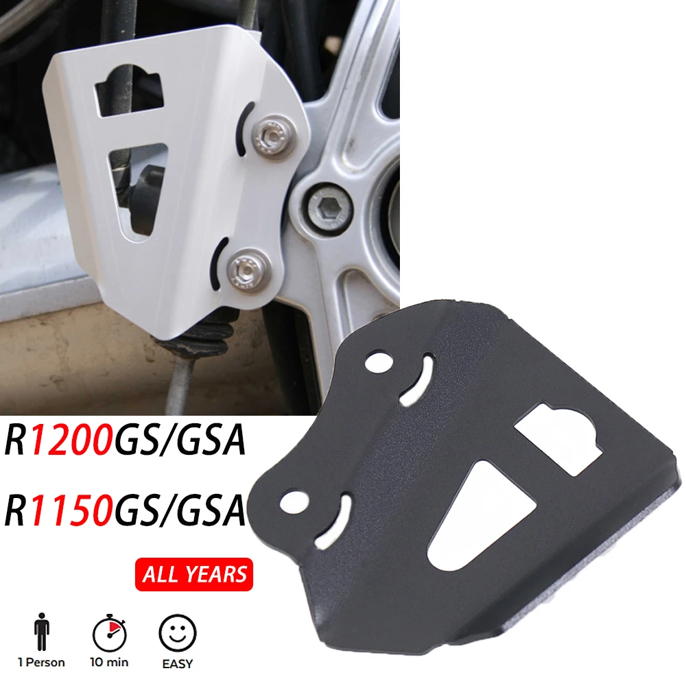 New For BMW R1200GS R1150GS R 1200 1150 GSA Rear Brake Master Cylinder Guard Protector Right Pump Protection Cover