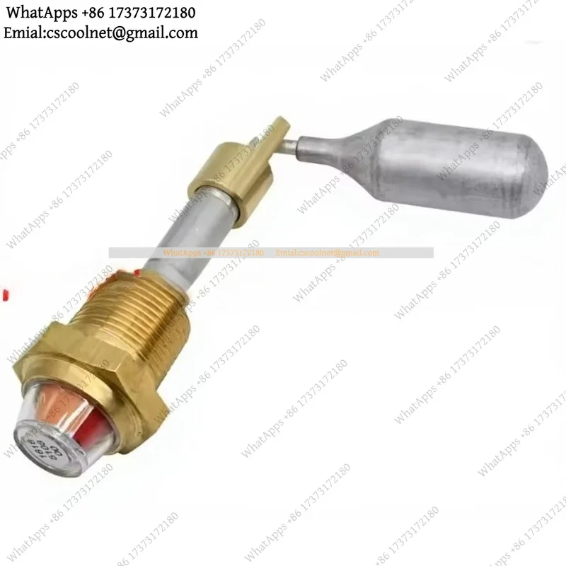 Air Compressor Compatible Oil Level Gauge 1616510800 Metal Aluminum for Screw Compressors Spare Parts