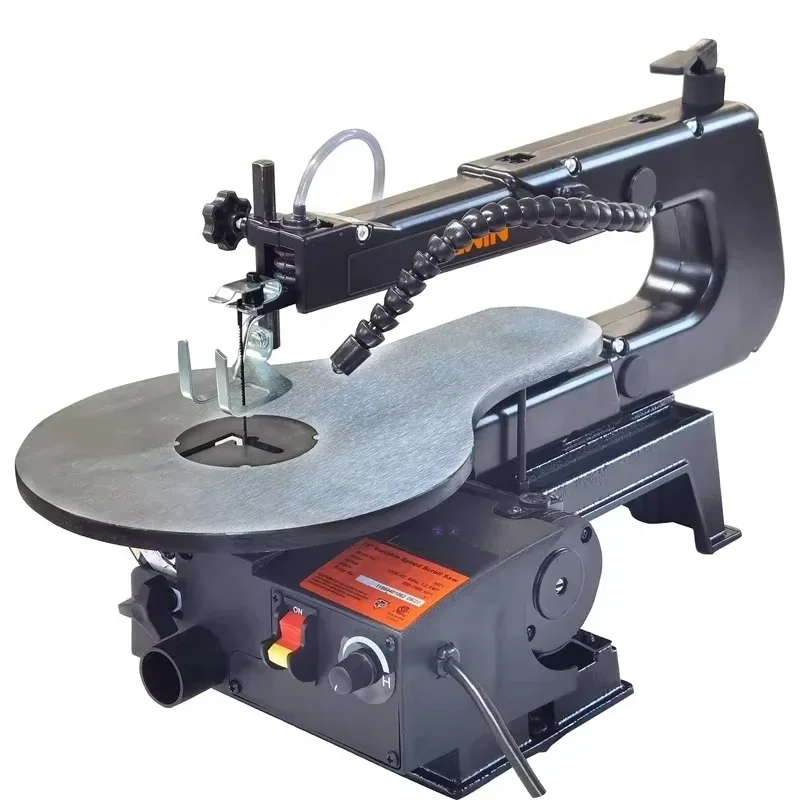 Home Use 16 Inch Variable Speed Scroll Saw Machine Woodworking Hobby Bench Scroll Saw Electric DIY Cast Iron Wood Saws