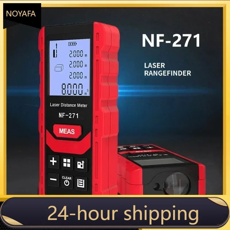 

ZHOUCE NF-271-70M Electronic Roulette Digital Metro Laser Distance Meter Range Finder Measuring Tape Tool